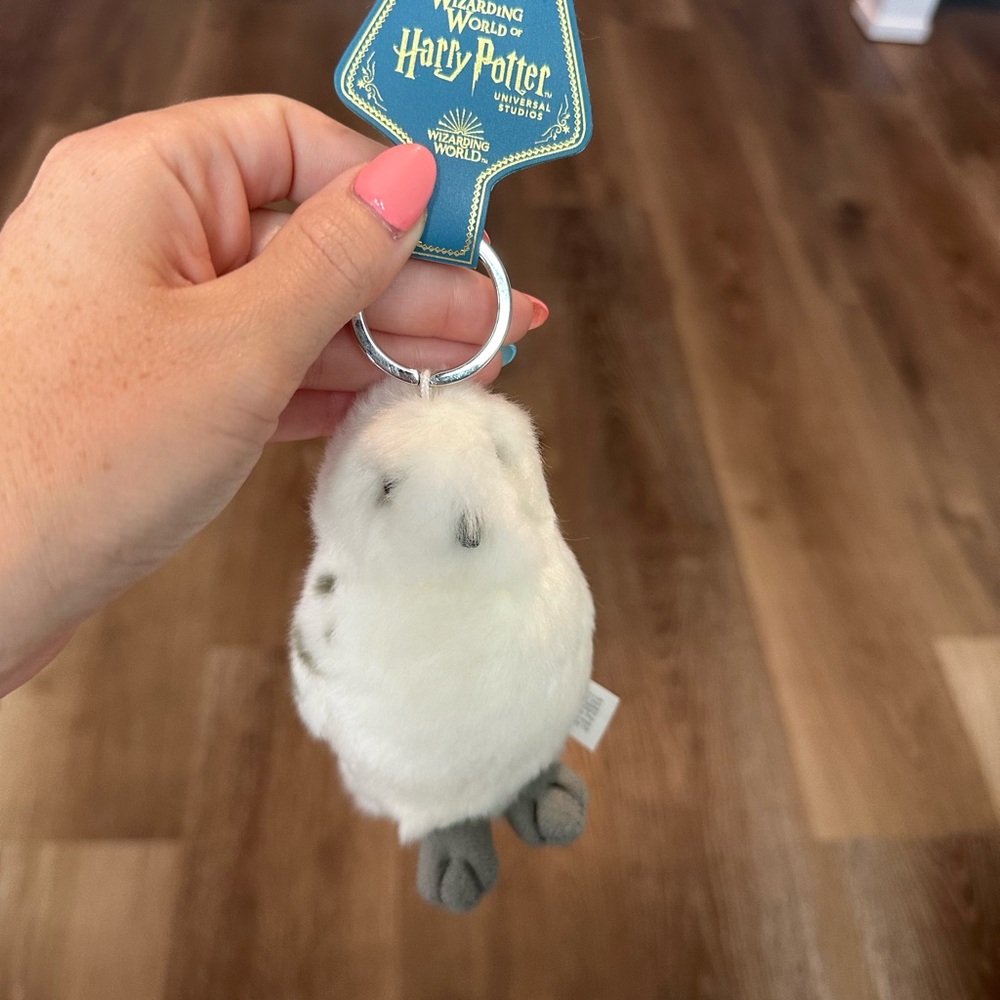 Warner Bros. White and Gray Plush Hamster Toy